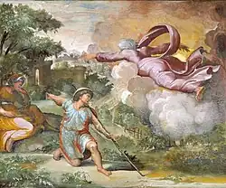 Dios se aparece a Isaac