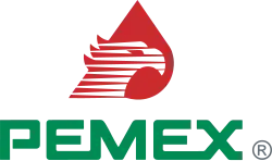 Logo utilizado entre 1988 y 2019.[11]​ Tiene en su diseño un águila real mexicana delante de una gota roja.