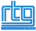 Logo de Radiotelevisión Galicia (RTG) desde 1985 hasta 1989.[4]​