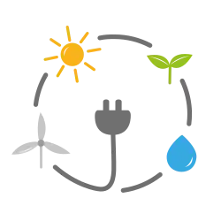 logotipo para las energías renovables