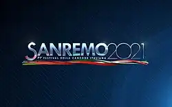 Logo oficial del 71° Festival de Sanremo - Sanremo 2021