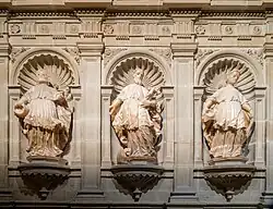 Esculturas de alabastro del trascoro.