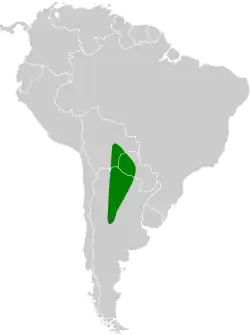 Distribución geográfica del soldadito común.