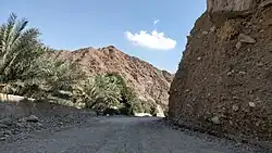 Lower course of Wadi Shis in the enclave of Madha - Oman - 1