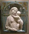 Terracota de Luca della Robbia. Siglo XV.