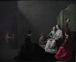 Lucrecia en el trabajo (1633), Museo de los Agustinos, Toulouse