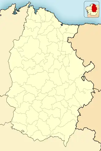 Burela ubicada en Provincia de Lugo