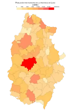 Población por municipio (2018)