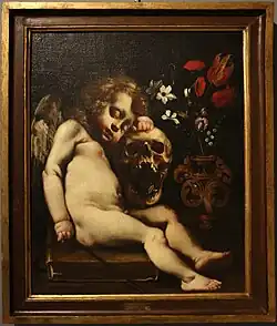 Cupido dormido (c. 1650), de Luigi Miradori, Museo civico Ala Ponzone, Cremona