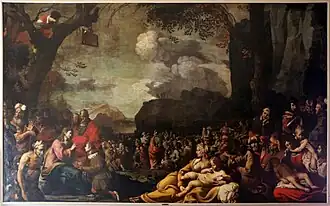 Multiplicación de los panes y los peces (1647), Palazzo del Comune, Cremona