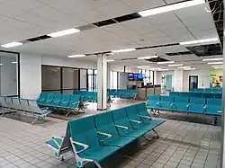 The Waiting area for Gate D2