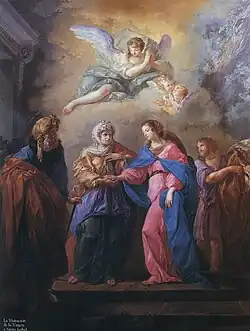 La Visitación de la virgen María a santa Isabel (1787)
