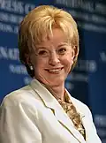 Lynne Cheney Servicio: 2001–2009 Nació en 1941 (84 años) Esposa de Dick Cheney