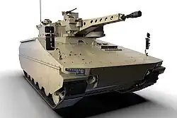 Lynx en configuración de infantería de combate.