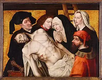 Descendimiento (s-XVI), del Conjunto funerario de los Mtz. de Salvatierra