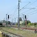 Línea de ferrocarril 2 en Małaszewicze.