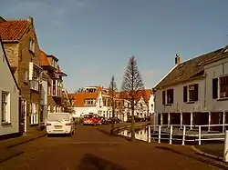 Maasland, la vista de la calle