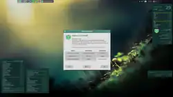 Mabox, en el primer arranque, denominado mwelcome[5]​)