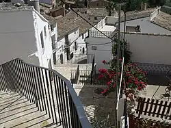 Parte alta de la población