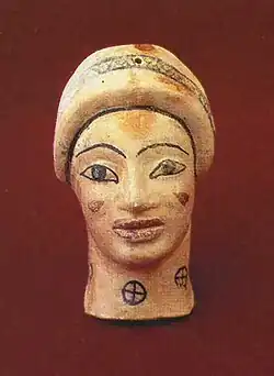 Figurilla de una mujer joven del siglo VI a. C.