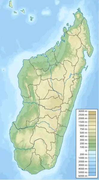 Isla Santa María ubicada en Madagascar