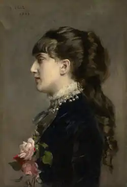 Giovanni Boldini, Retrato de Madame Leclanche