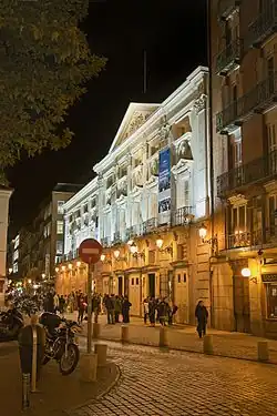 Teatro Español, calle del Príncipe, 25