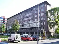 Agencia de Materiales y Precios (1942), plaza Nagy I., II., Budapest, de Janáky-Szendrői,
