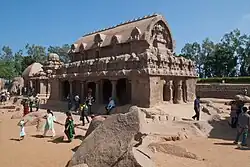 Bhima Ratha (Cinco Rathas), Mahabalipuram