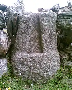 Contrapeso del poblado tardorromano de Mailla