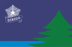 Bandera del Bicentenario de Maine (2020).