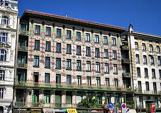 Casa Majolica (Majolika Haus) Viena 1898-1899