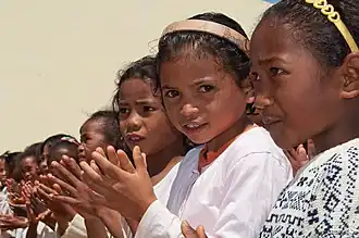 Niños en Madagascar