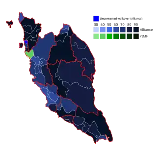 Elecciones federales de Malasia de 1955