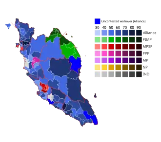 Elecciones federales de Malasia de 1959