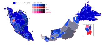 Elecciones federales de Malasia de 1974
