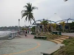 Malecón del Complejo Turístico.
