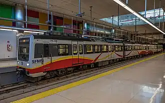 Metro en la UIB.
