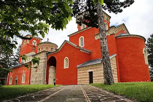 Monasterio de Žiča (1207-1217), el lugar de la coronación de los reyes serbios