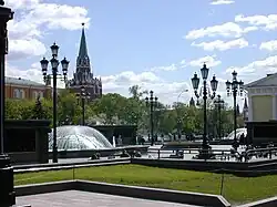 Vista al Jardín de Alexánder (lado sur)