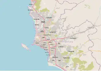 Huaca Cruz de Armatambo ubicada en Lima