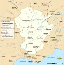 Reinos de los burgundios