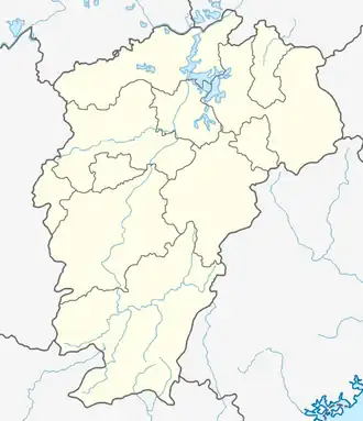 Guixi ubicada en Jiangxi