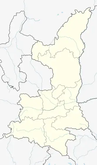 Monte Hua ubicada en Shaanxi