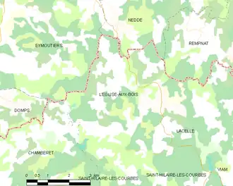 Mapa físico de L'Église-aux-Bois.