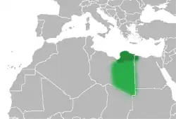 Cirenaica en Libia