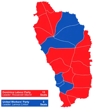 Elecciones generales de Dominica de 2014