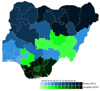 Elecciones presidenciales de Nigeria de 2015