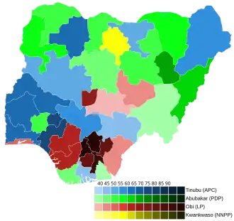 Elecciones generales de Nigeria de 2023