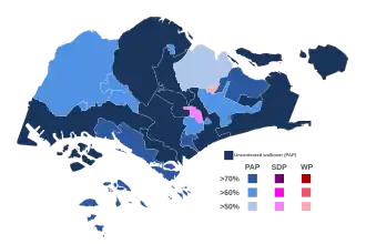 Elecciones generales de Singapur de 1997